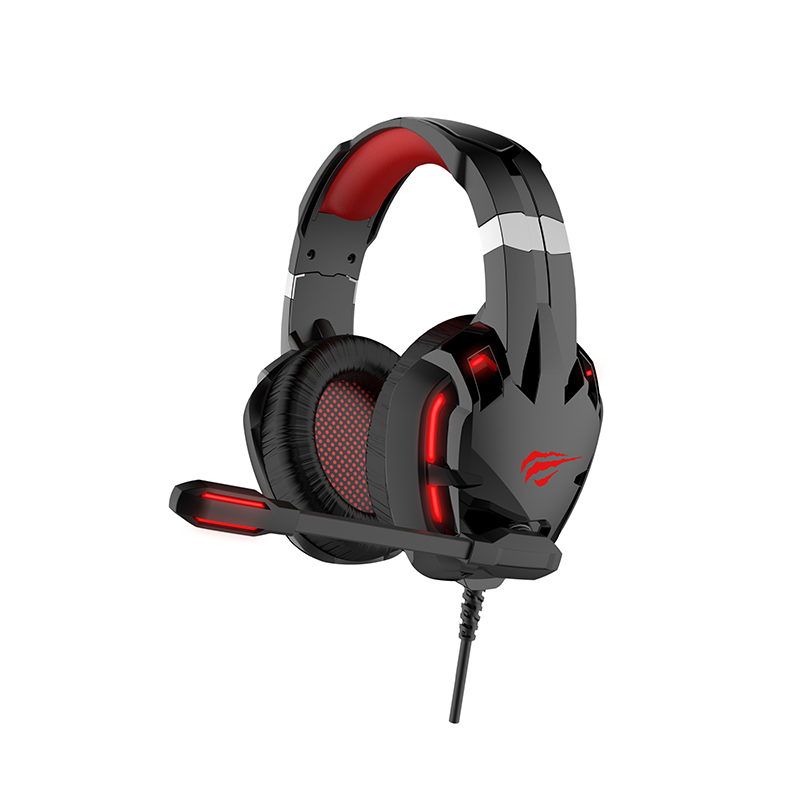 headphone h2001u Havit GAMENOTE H2001U Wired Black-Red Gaming Headphone - Image 1